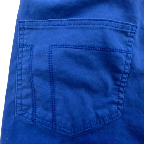 Tiglio Sport Chino Jeans Pants Monaco Style Blue Straight Leg Men's Size 34x30 - Picture 9 of 16